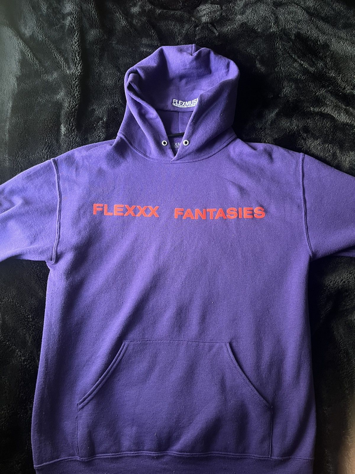 image of Vetements Osamason Flexxx Fantasies Hoodie in Purple, Men's (Size Medium)