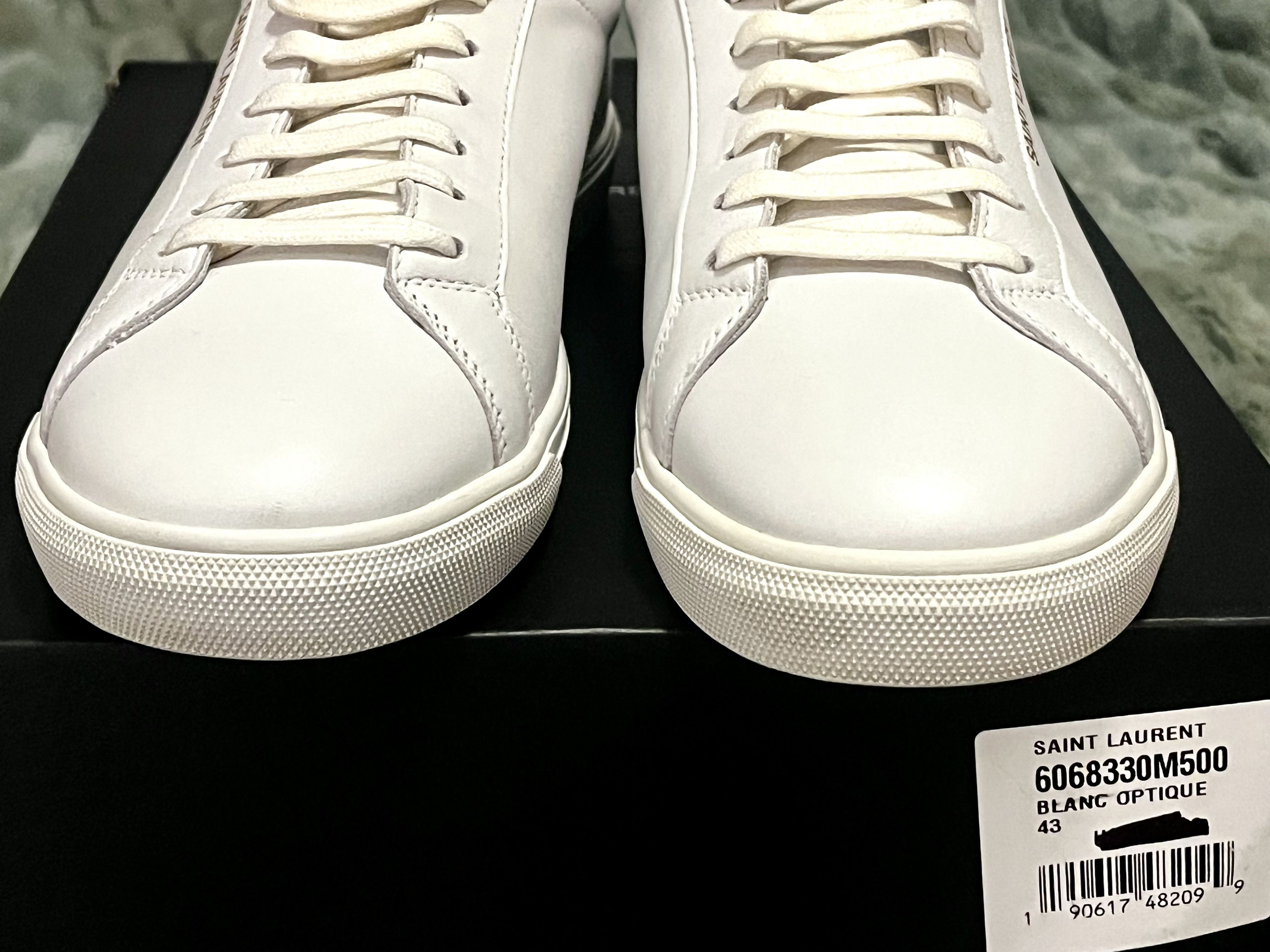 Saint Laurent Paris blanc optique Size US 10 / EU 43 - 2 Thumbnail