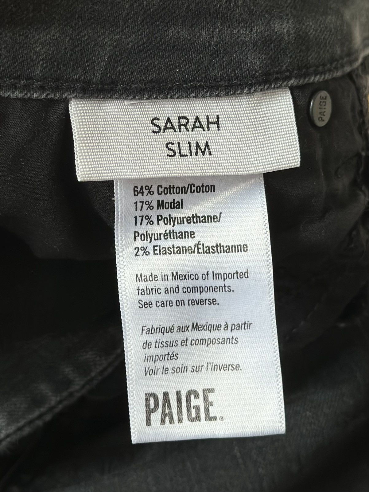 Paige Black Paige jeans. Size 24" / US 00 / IT 34 - 3 Thumbnail
