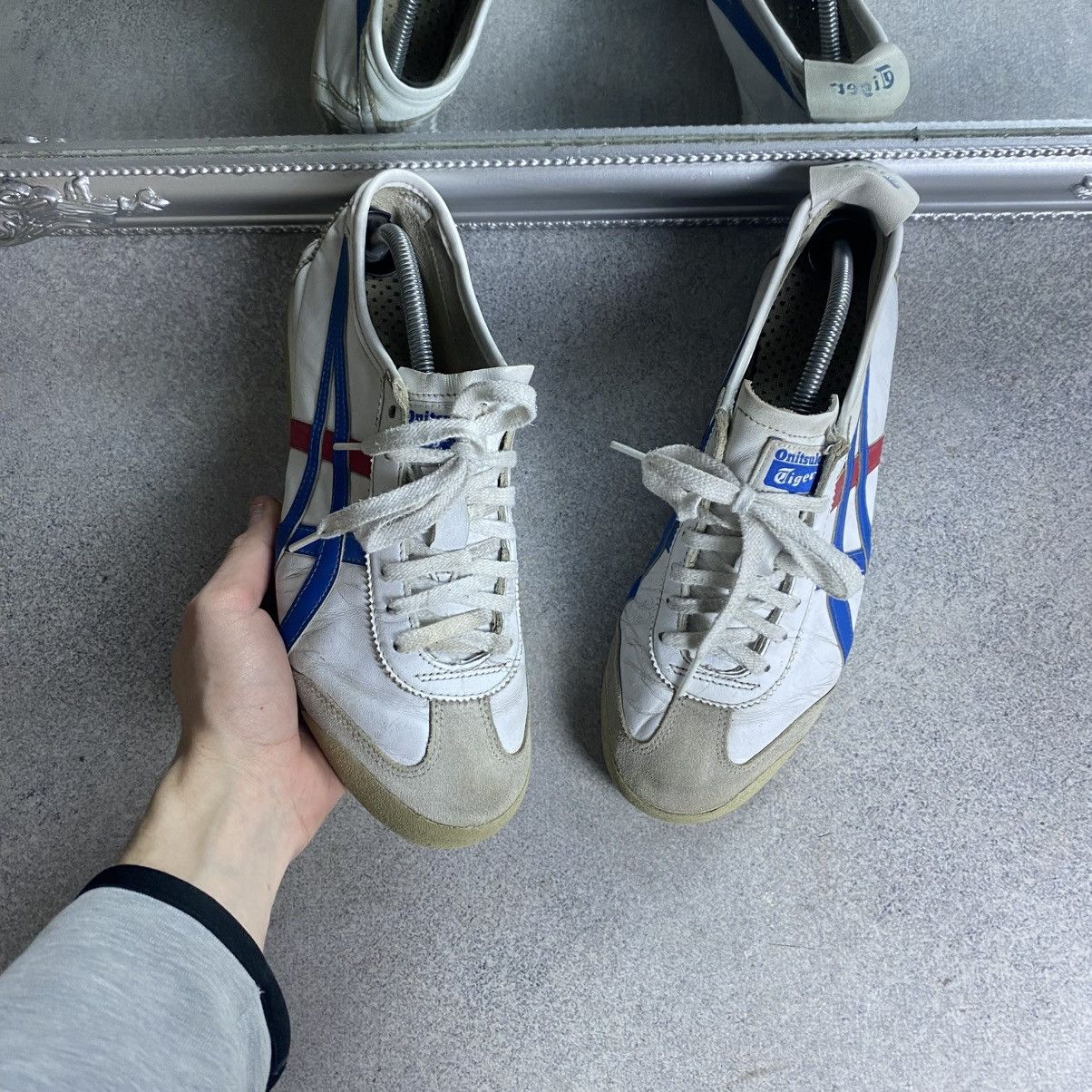 Asics Vintage Asics Tiger Onitsuka White Sneakers Size US 8.5 / EU 41-42 - 2 Thumbnail