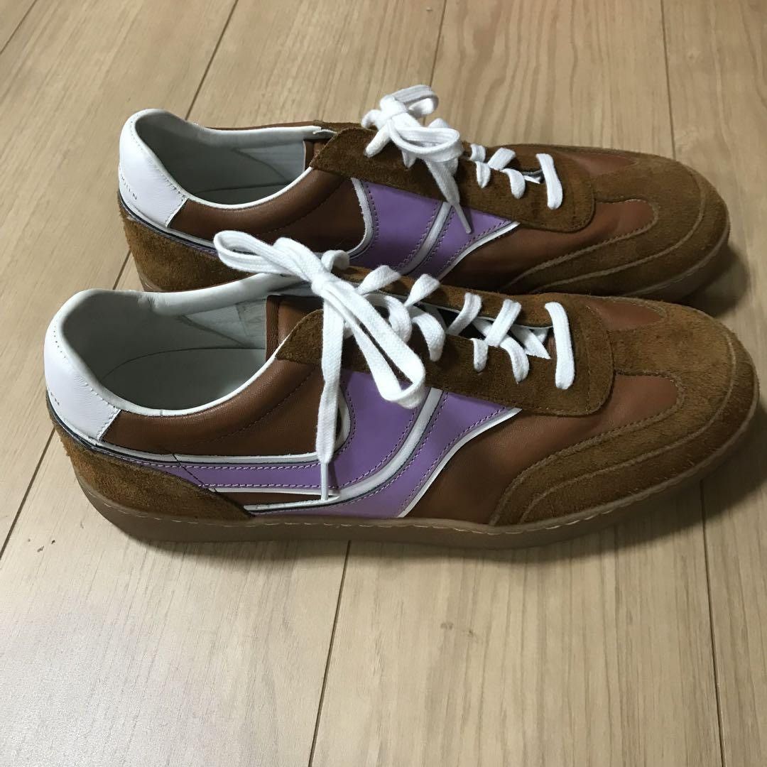 Dries Van Noten Leather & Suede Sneakers Size US 10 / EU 43 - 2 Thumbnail