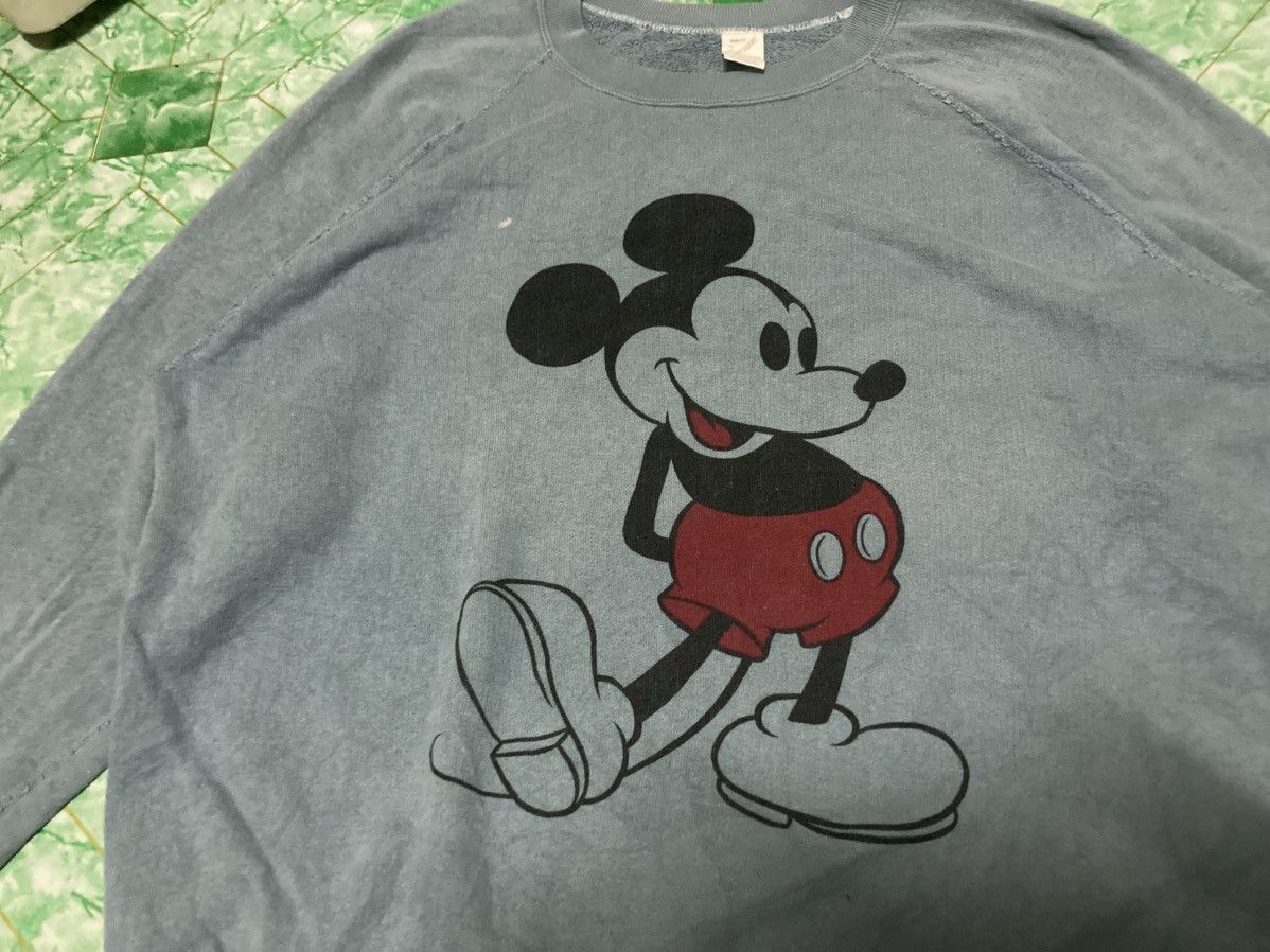 Mickey Mouse × Vintage Vintage Sweater Knitwear Mickey Mount 70s Size US L / EU 52-54 / 3 - 2 Thumbnail