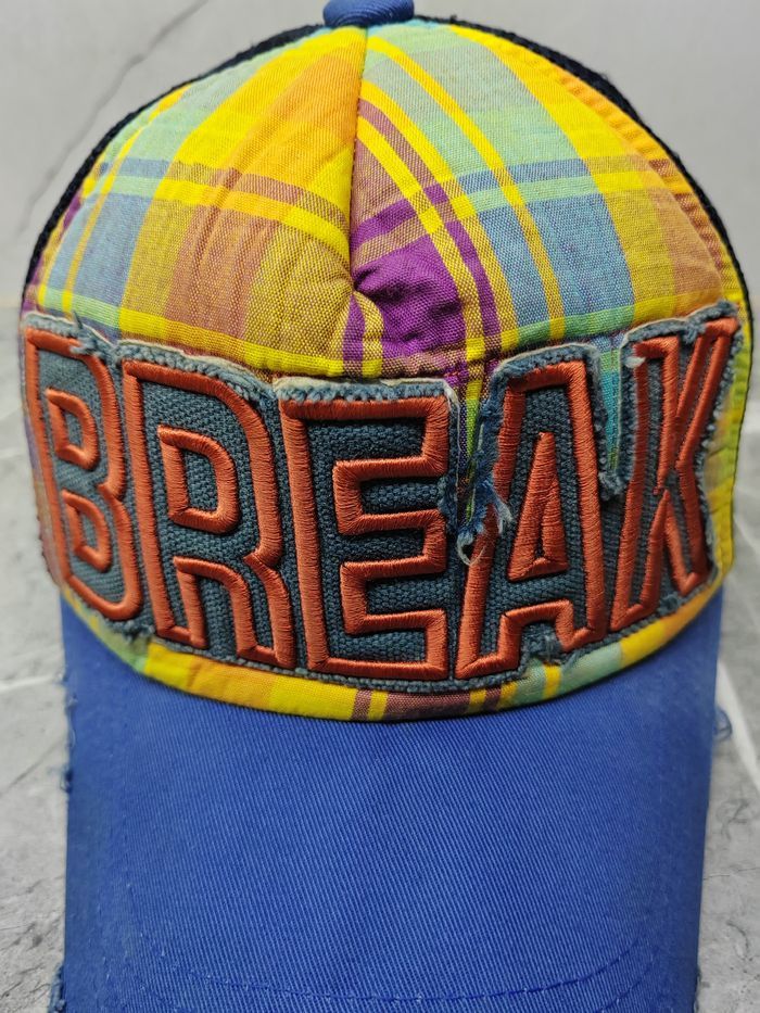 Japanese Brand Vintage Break Distressed Style Cap Hat Size ONE SIZE - 3 Thumbnail
