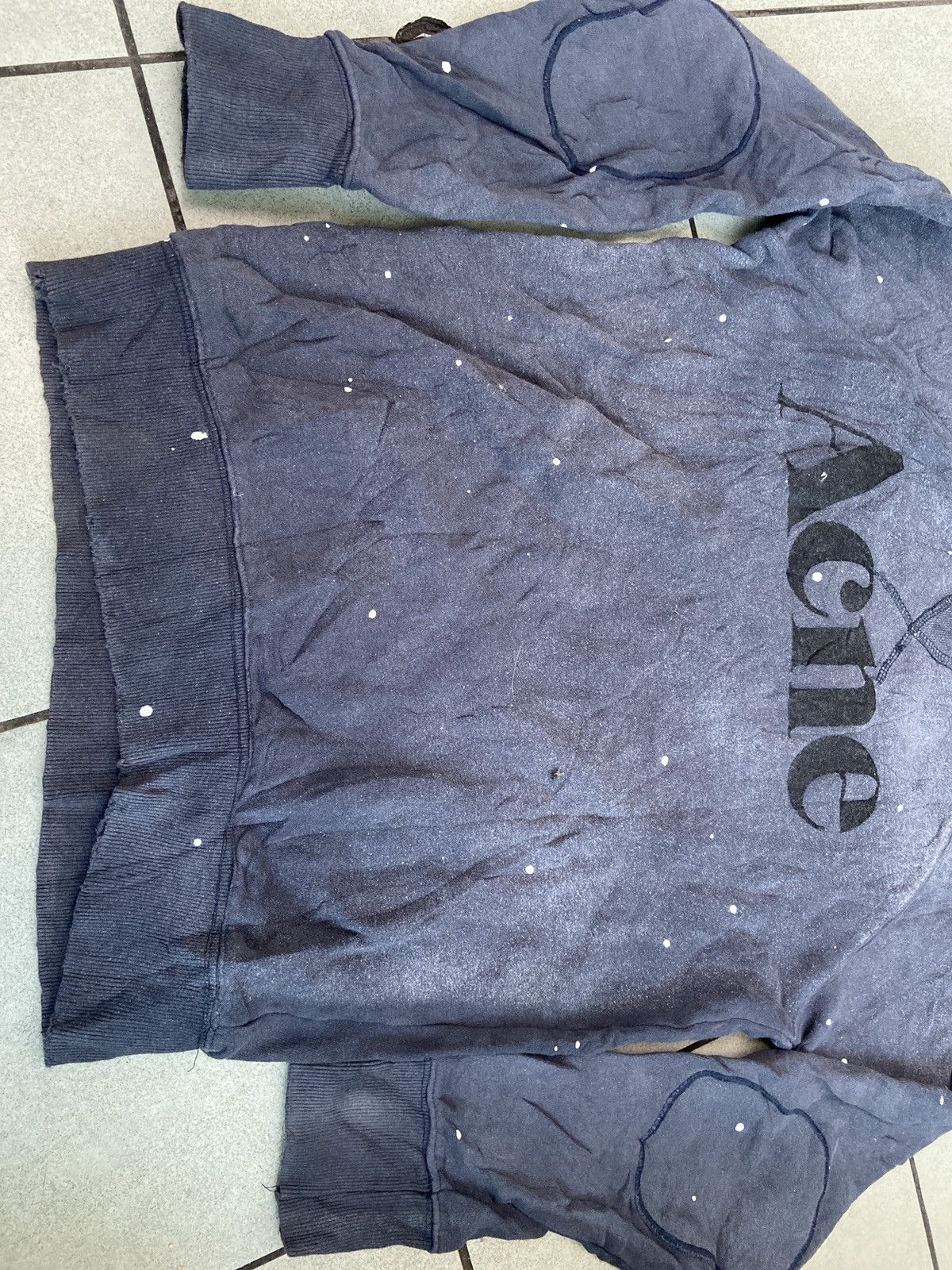 Acne Studios Acne Studios Spray Paint Splatter Distressed Crewneck Size US L / EU 52-54 / 3 - 5 Thumbnail