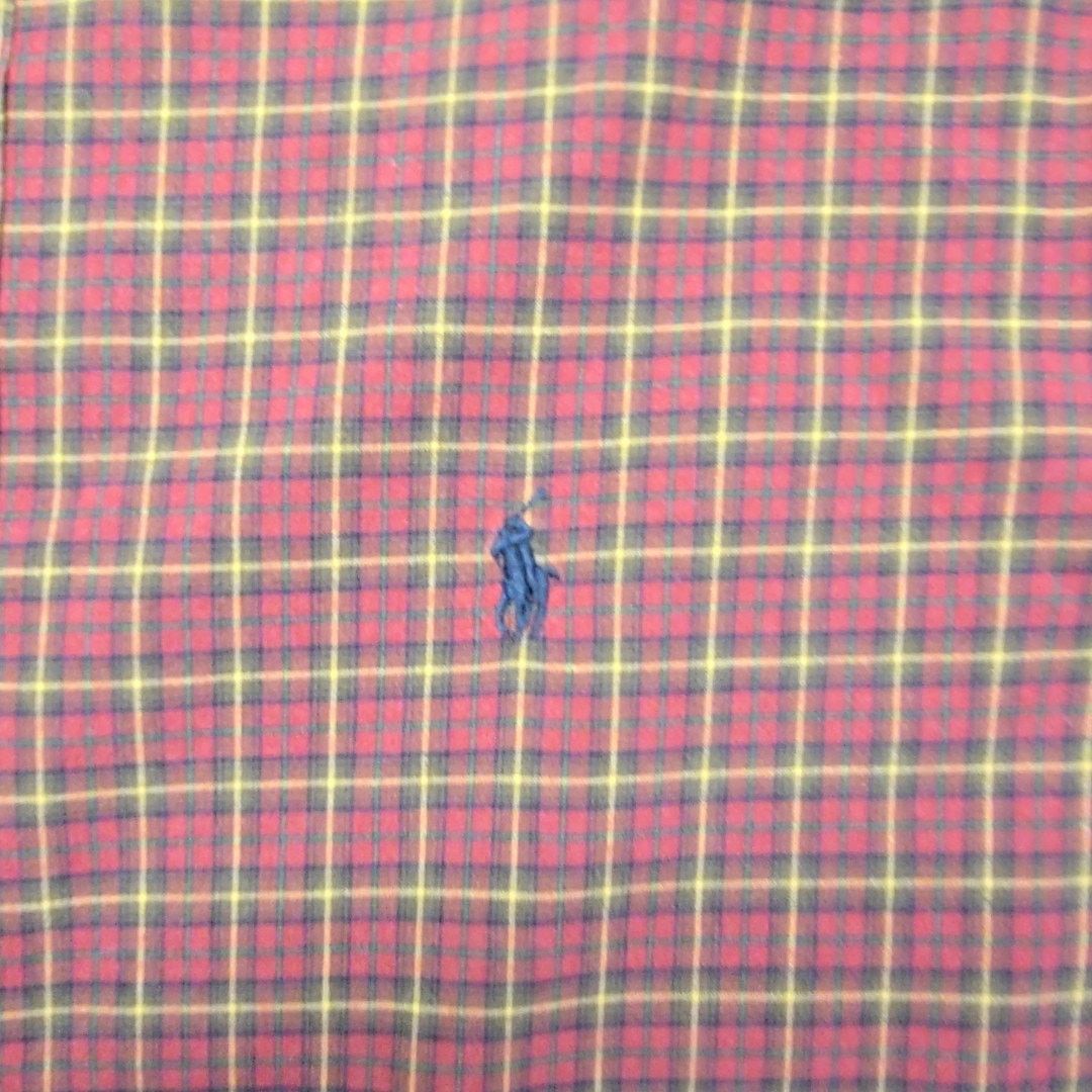 Ralph Lauren Ralph Lauren Classic Fit Plaid Shirt Red Checkered XL Size US XL / EU 56 / 4 - 5 Thumbnail