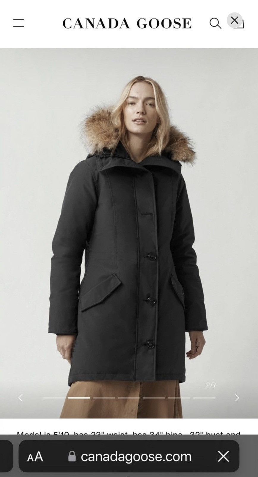 Canada Goose Canada Goose Rossclair down Parka Size XS / US 0-2 / IT 36-38 - 4 Thumbnail