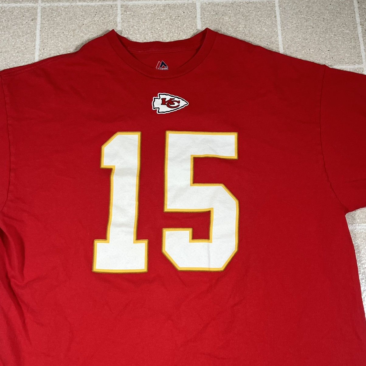 Majestic Majestic T-shirt 2XL Kansas City Chiefs Patrick Mahomes KC Size US XXL / EU 58 / 5 - 2 Thumbnail