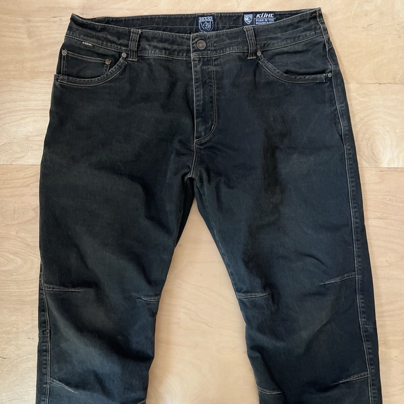 Kuhl Kuhl Rydr Pants 38 Black Hiking Outdoor Workwear Vintage Size US 38 / EU 54 - 3 Thumbnail