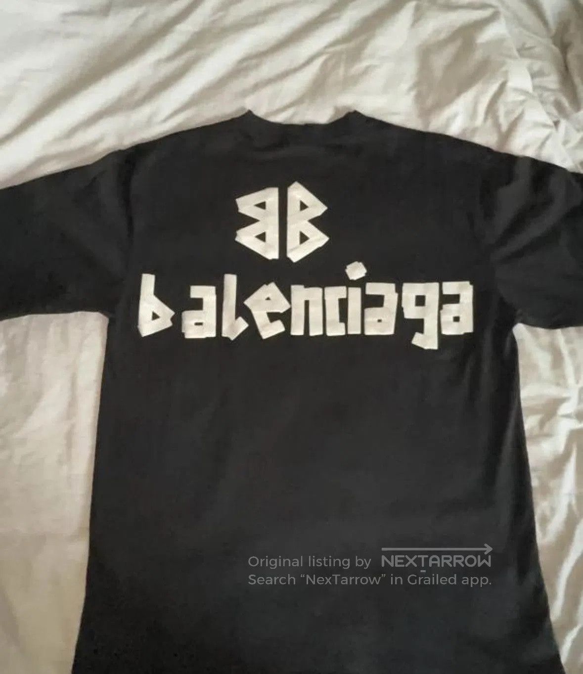 Balenciaga black tape short sleeve Balenciaga t-shirt L size wxx. Size US L / EU 52-54 / 3 - 2 Thumbnail