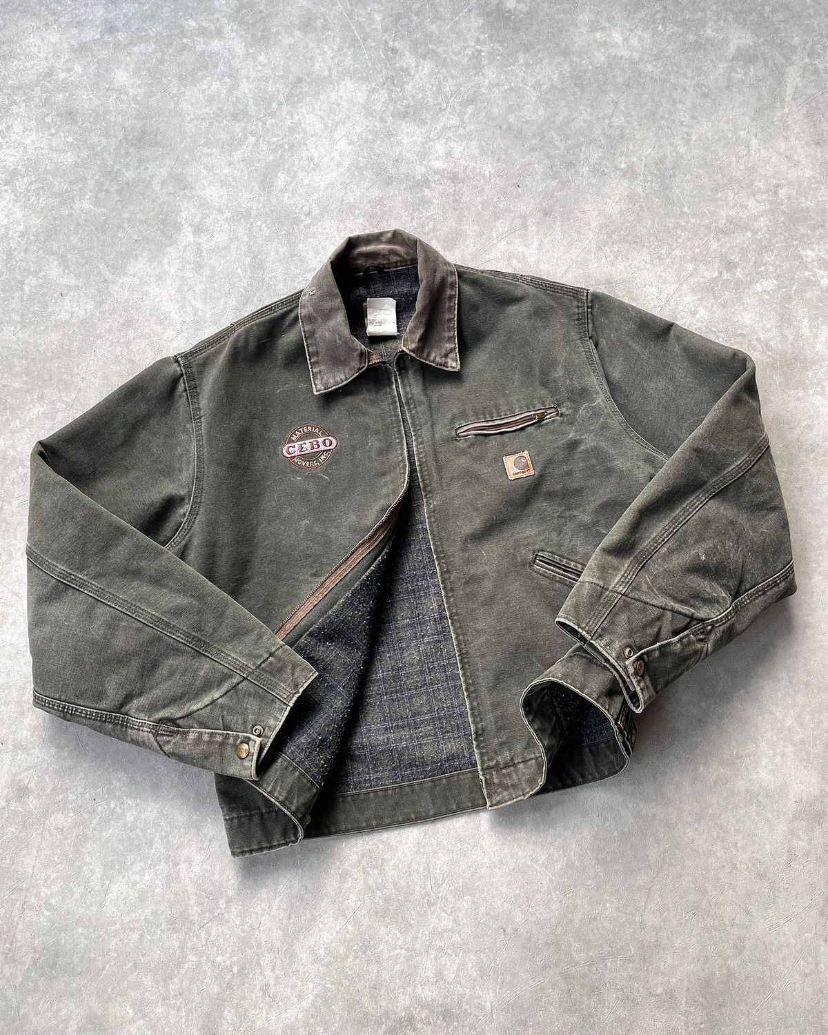 ❤️‍🔥SOLD❤️‍🔥 Crazy Vintage Carhartt Detroit Jacket - J97 Mos
