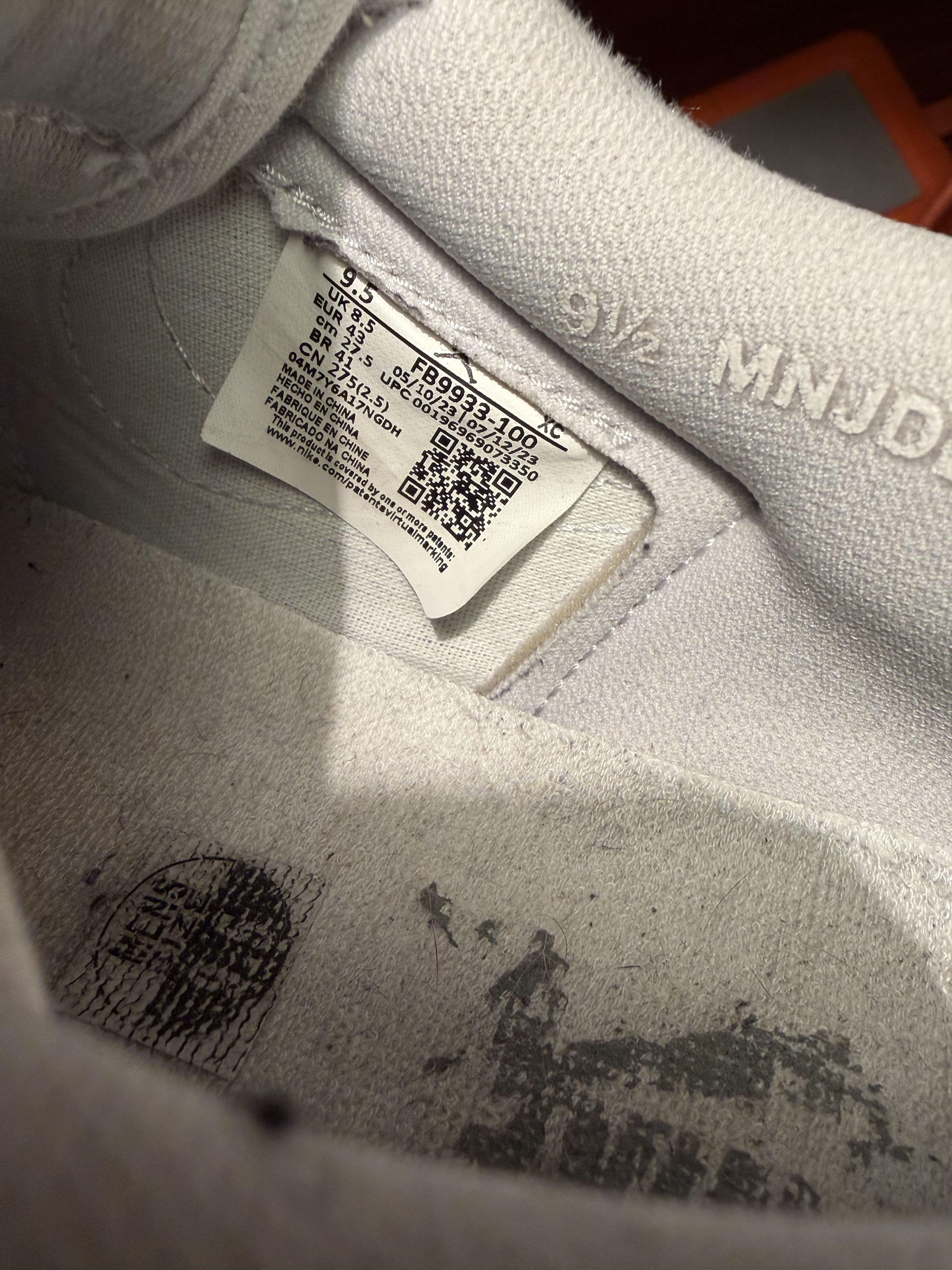 Nike Air Jordan 1 Low - Neutral Grey (2021) Size US 9.5 / EU 42-43 - 9 Thumbnail