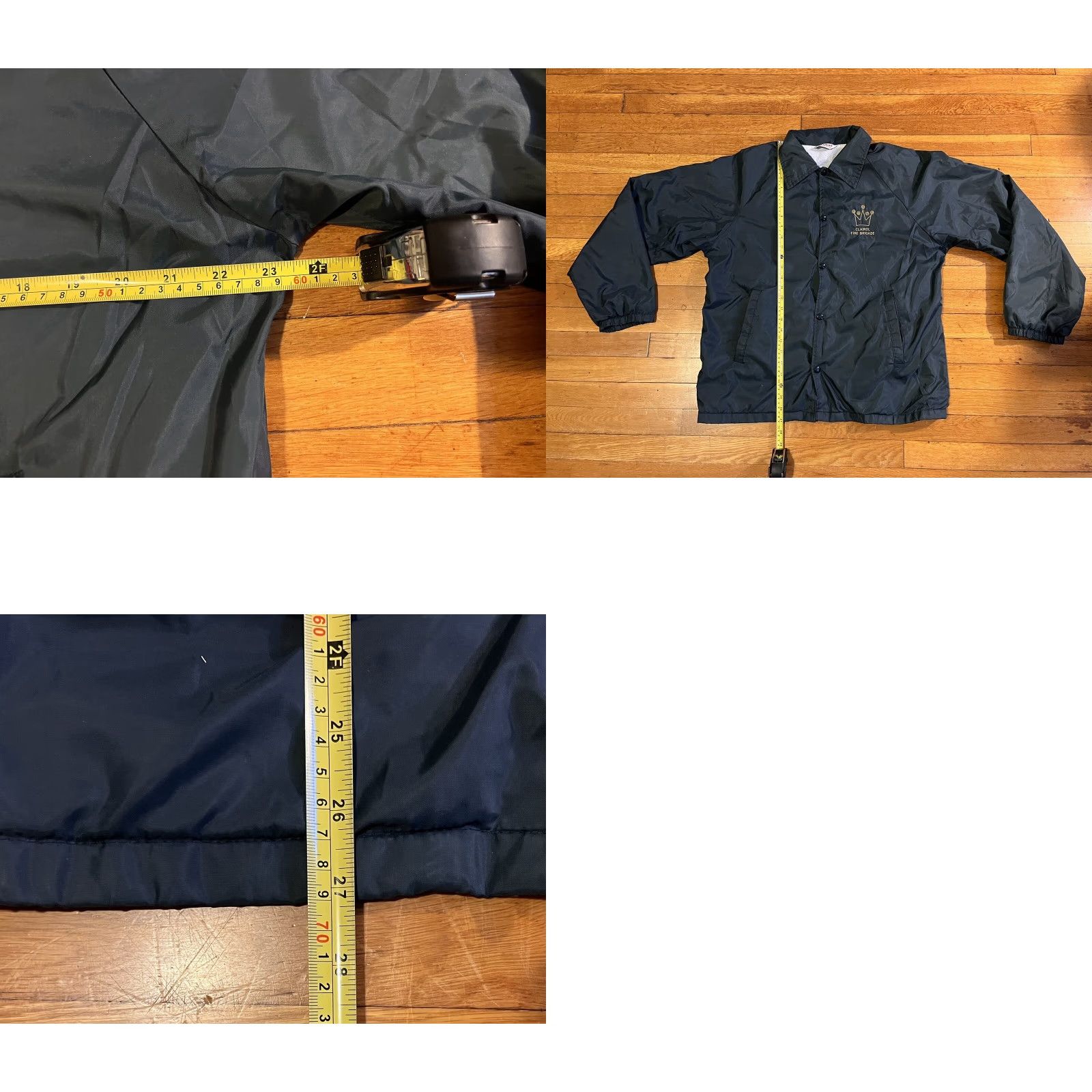 Vintage VINTAGE WearGuard Jacket Men’s XL Black 80s Bomber Water Resistant Embroidered Crown Logo Size US XL / EU 56 / 4 - 8 Thumbnail