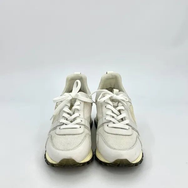 Louis Vuitton Louis Vuitton White Logo Athletic Sneakers -2508 Size US 5.5 / EU 38 - 3 Thumbnail