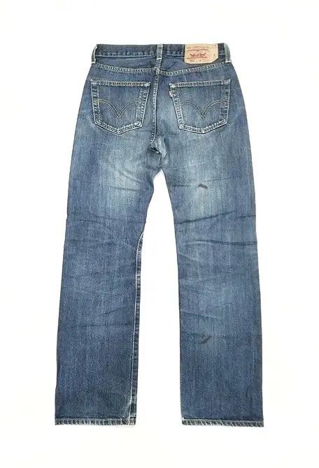 Levi's × Vintage Vintage Levis 501 Straight Leg Distressed Jeans 31x32 Size US 31 - 2 Thumbnail