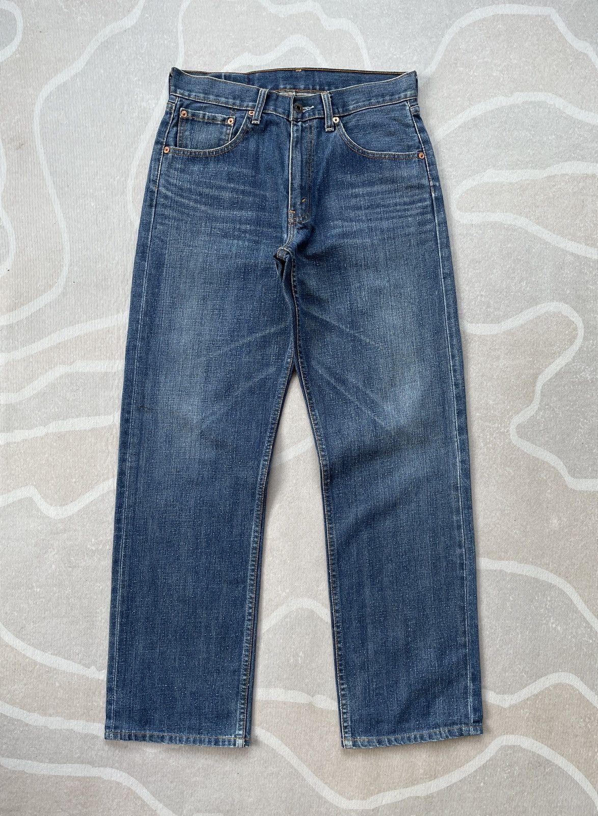 Levi's Vintage Levis 503 Straight Jeans (LG130) Size US 29 - 2 Thumbnail