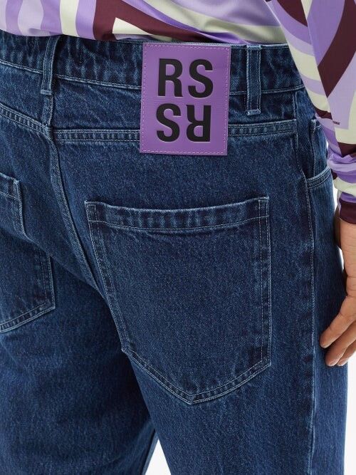 Raf Simons o1y0325 Denim Pant in Blue Size US 29 - 3 Thumbnail