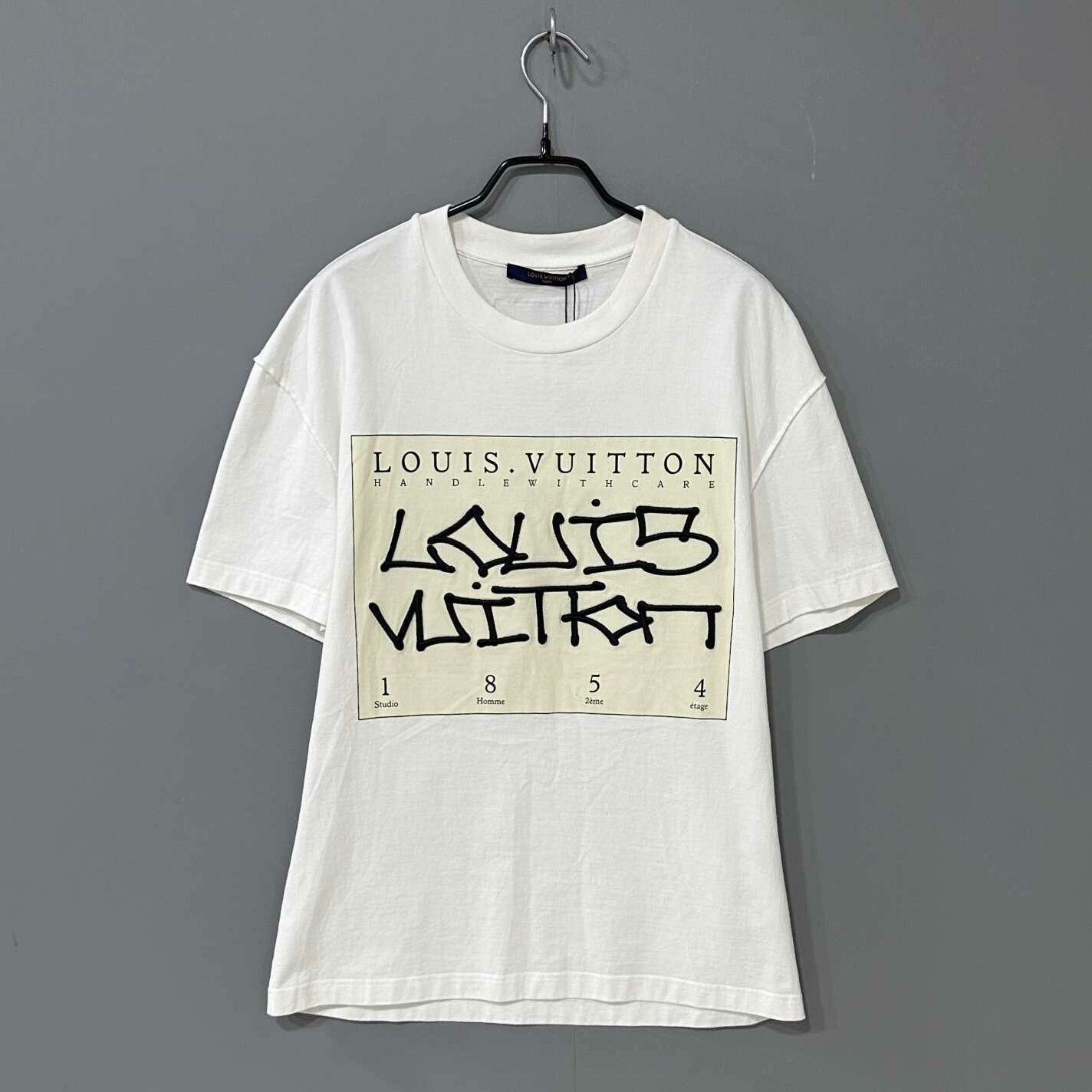Louis Vuitton Louis Vuitton 1854 Embroidered Logo Tee Size US S / EU 44-46 / 1 - 1 Thumbnail
