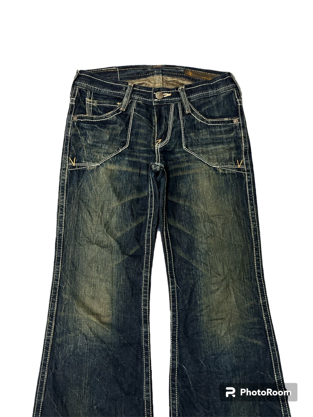 Other FLARED💥BRAPPERS DISTRESSED DENIM PANT Size 28" / US 6 / IT 42 - 2 Thumbnail