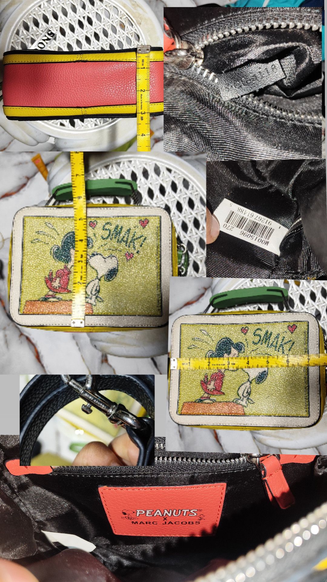 Marc Jacobs RARE!!Marc Jacobs x Peanuts Snoopy Comic Strip Crossbody Bag Size ONE SIZE - 8 Thumbnail