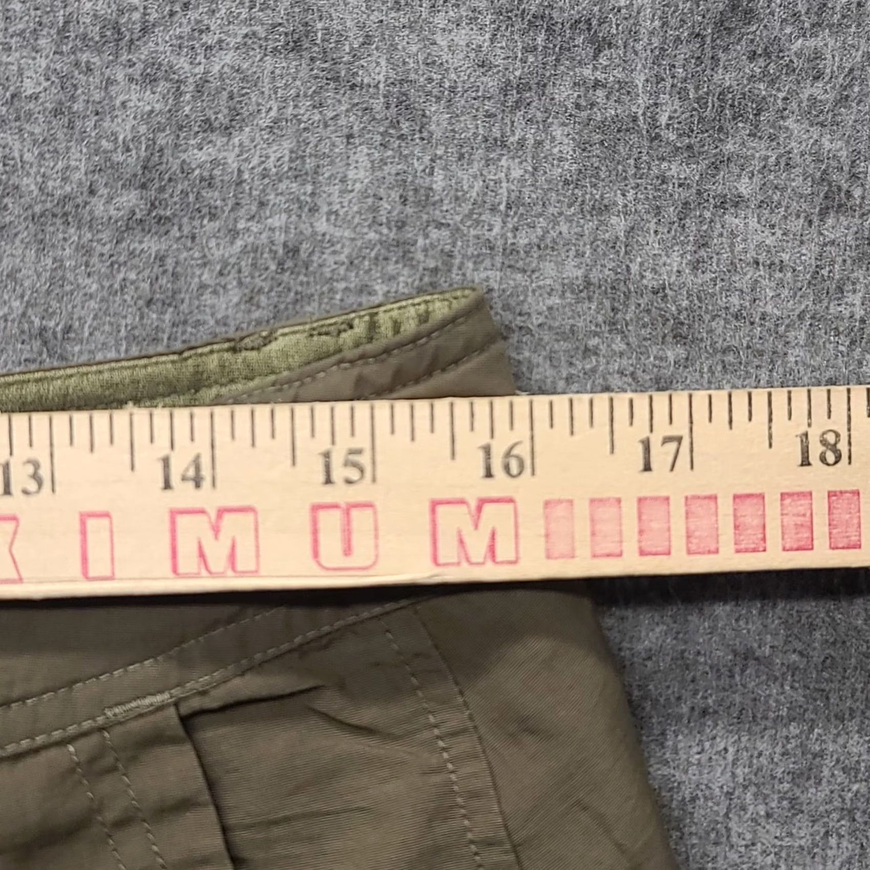 Eddie Bauer Eddie Bauer Travex Shorts Mens 32 Regular Fit Cargo Travel Lightweight Outdoors Cargo Pocket Pockets Green Nylon 32 Mens Size US 32 / EU 48 - 3 Thumbnail