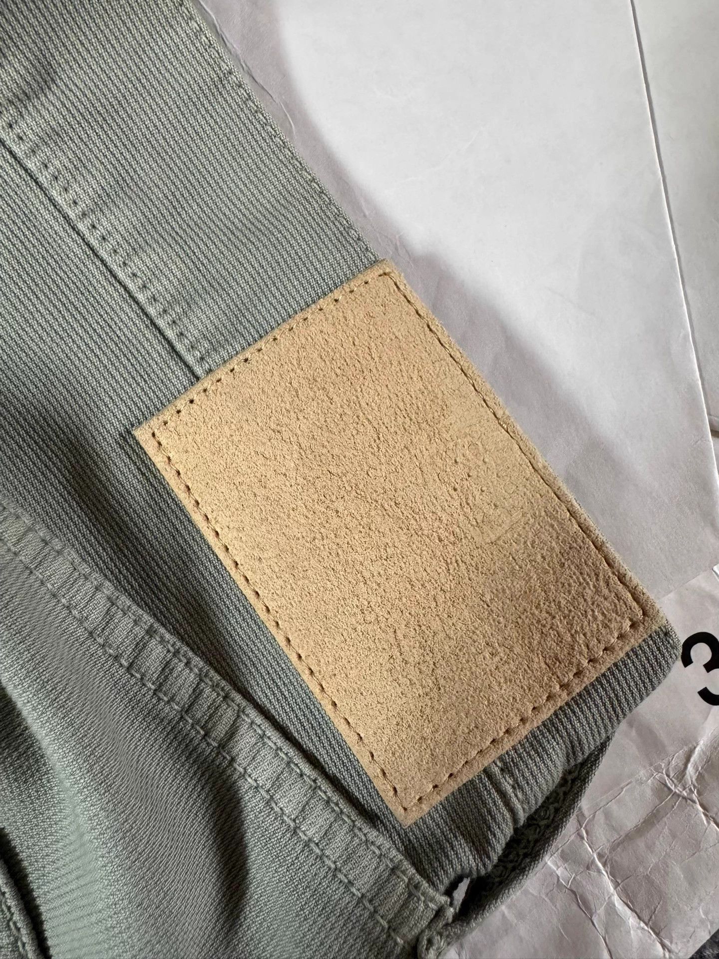 Visvim VISVIM 23SS FLUXUS 01 DMGD Dry Pique Lt.Green 3 Pants Size US 34 / EU 50 - 3 Thumbnail