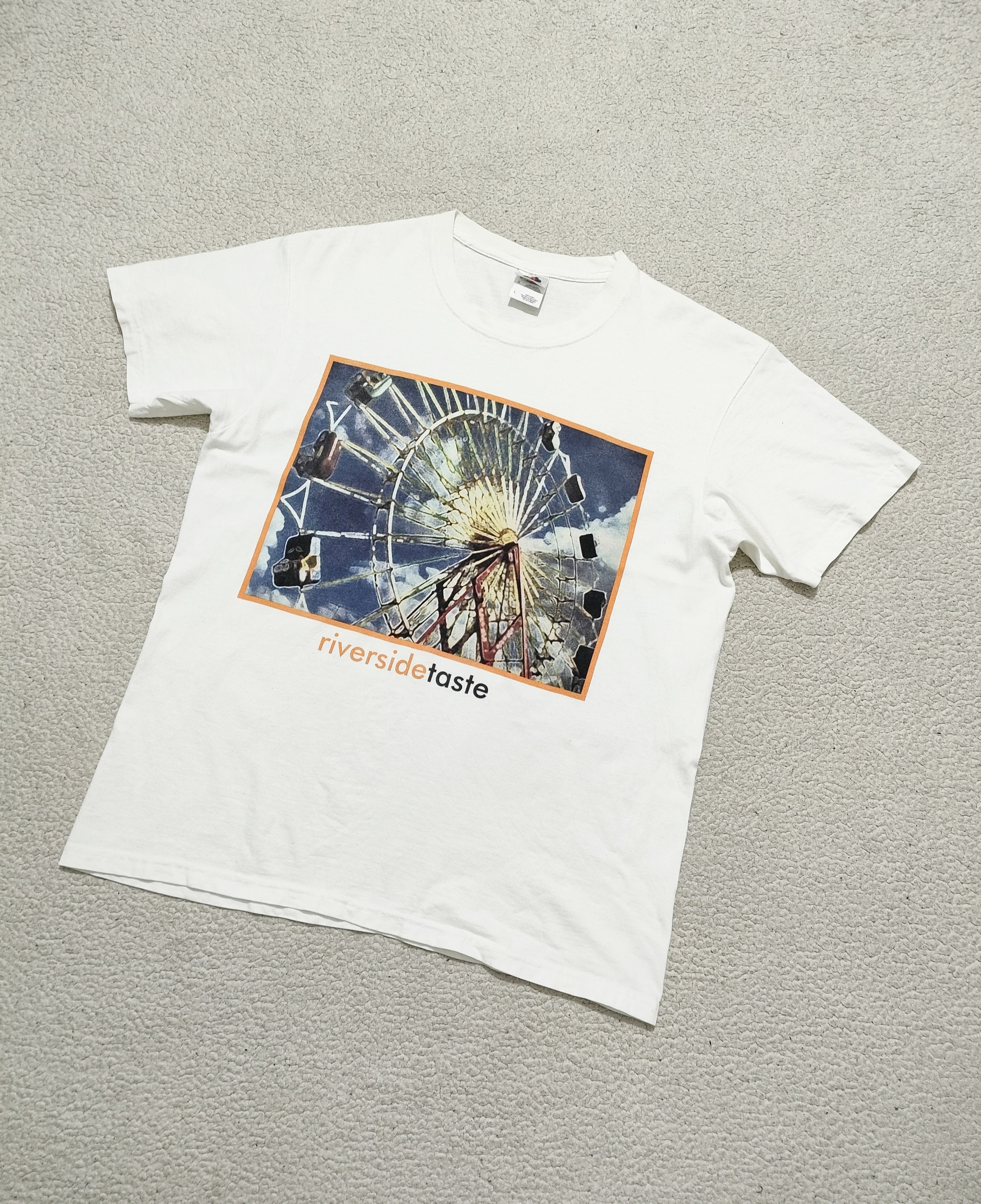 Band Tees 00s RIVERSIDE - TASTE Album Cover Tee Size US L / EU 52-54 / 3 - 2 Thumbnail