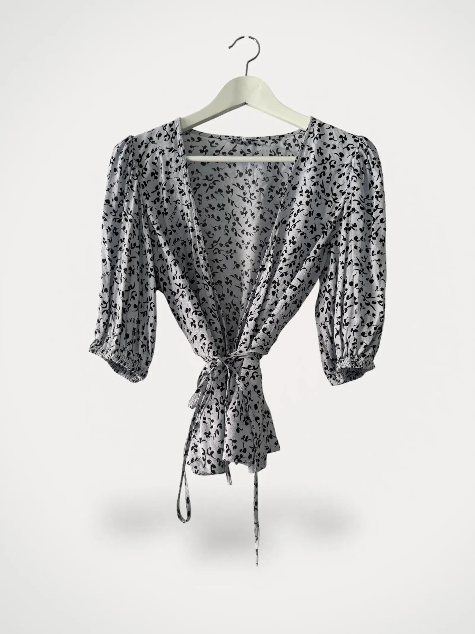 Ganni Ganni Side tie blouse Blouse Size S / US 4 / IT 40 - 1 Thumbnail