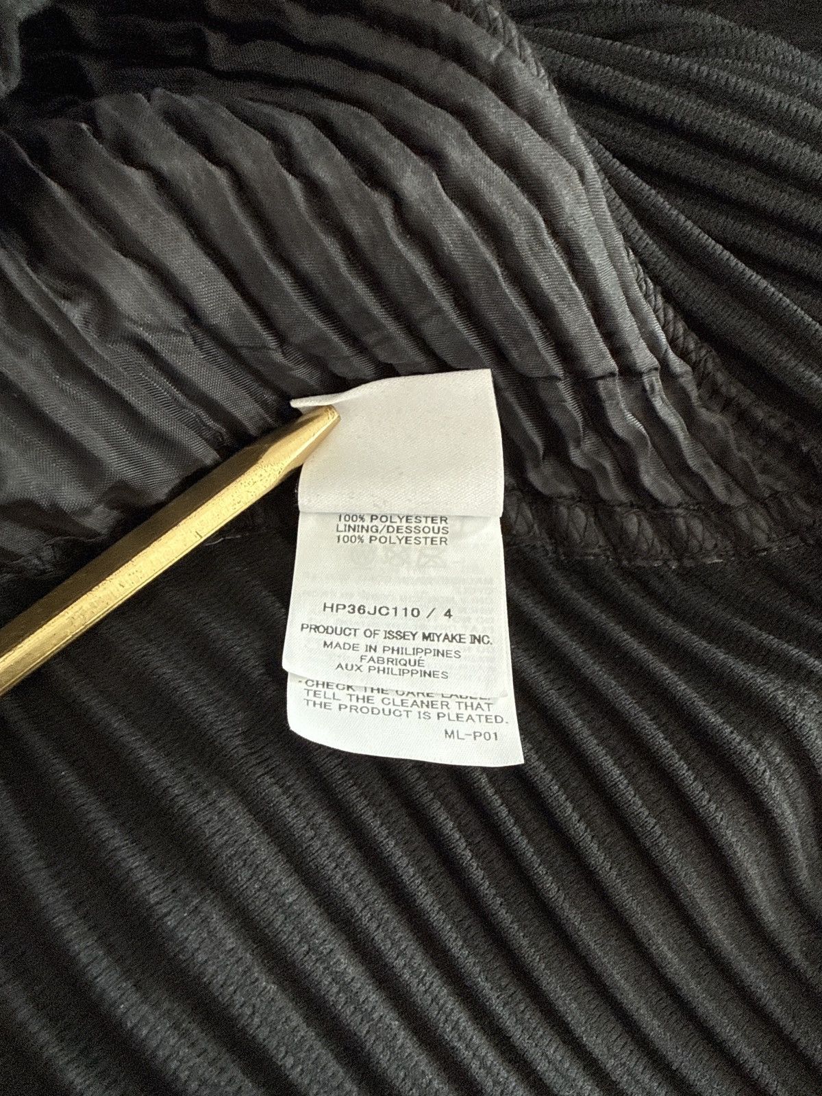 Homme Plisse Issey Miyake Homme Plisse Issey Miyake Jacket Size 4 Size US XL / EU 56 / 4 - 6 Thumbnail