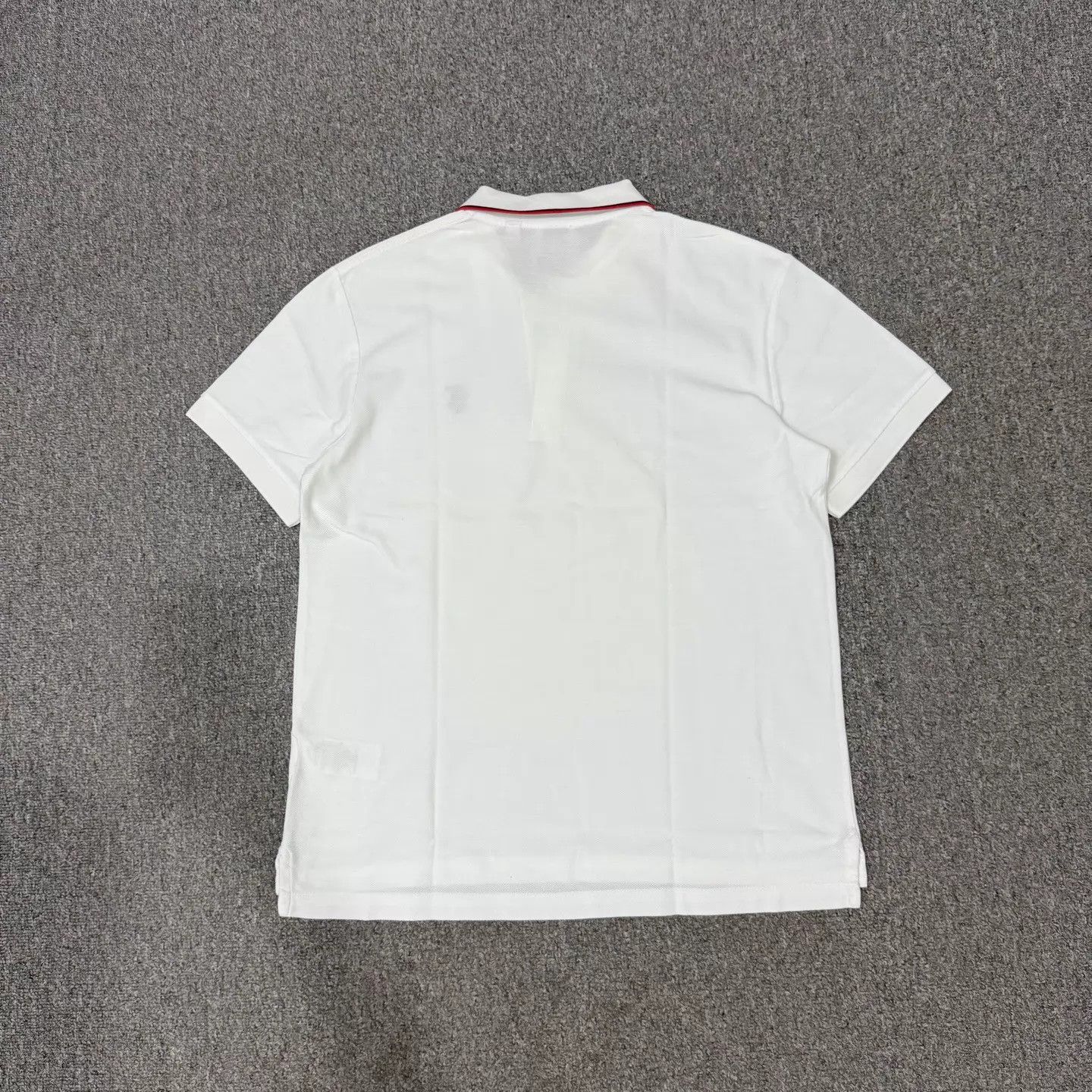 Burberry Burberry White TB Embroidered Short Sleeve Polo M 99 New Size US M / EU 48-50 / 2 - 2 Thumbnail