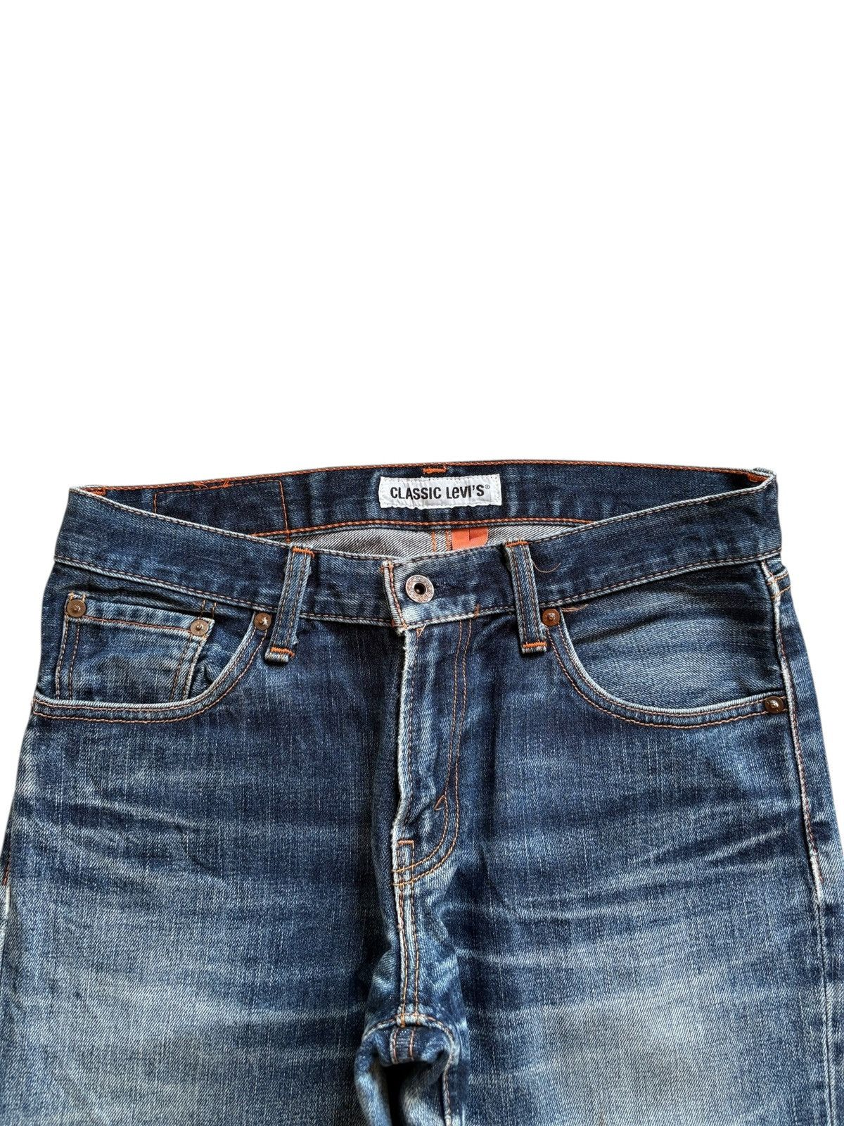 LVC × Levi's × Levi's Vintage Clothing Vintage 90s Levis 502 Faded Mud Wash Distress Rip Loose Jean Size US 30 / EU 46 - 4 Thumbnail