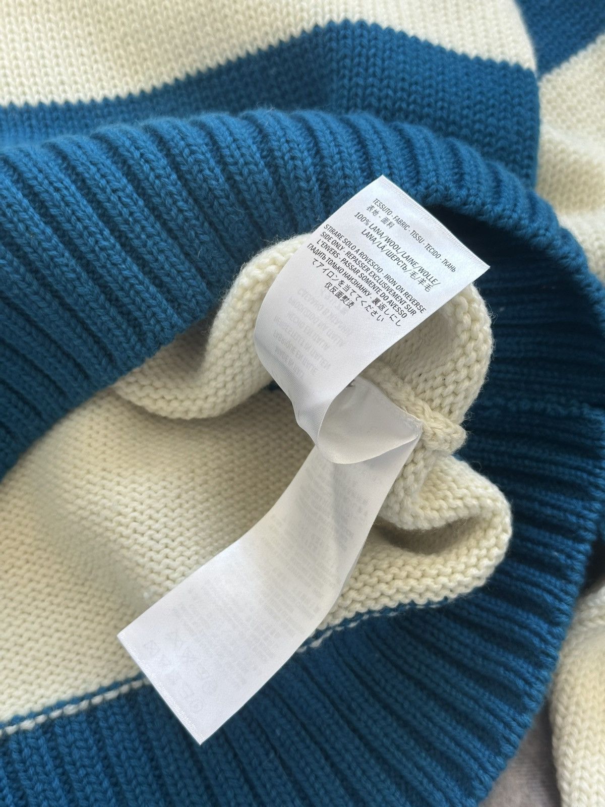 Gucci Gucci Boatneck Wool Sweater 💙 Size US M / EU 48-50 / 2 - 9 Thumbnail