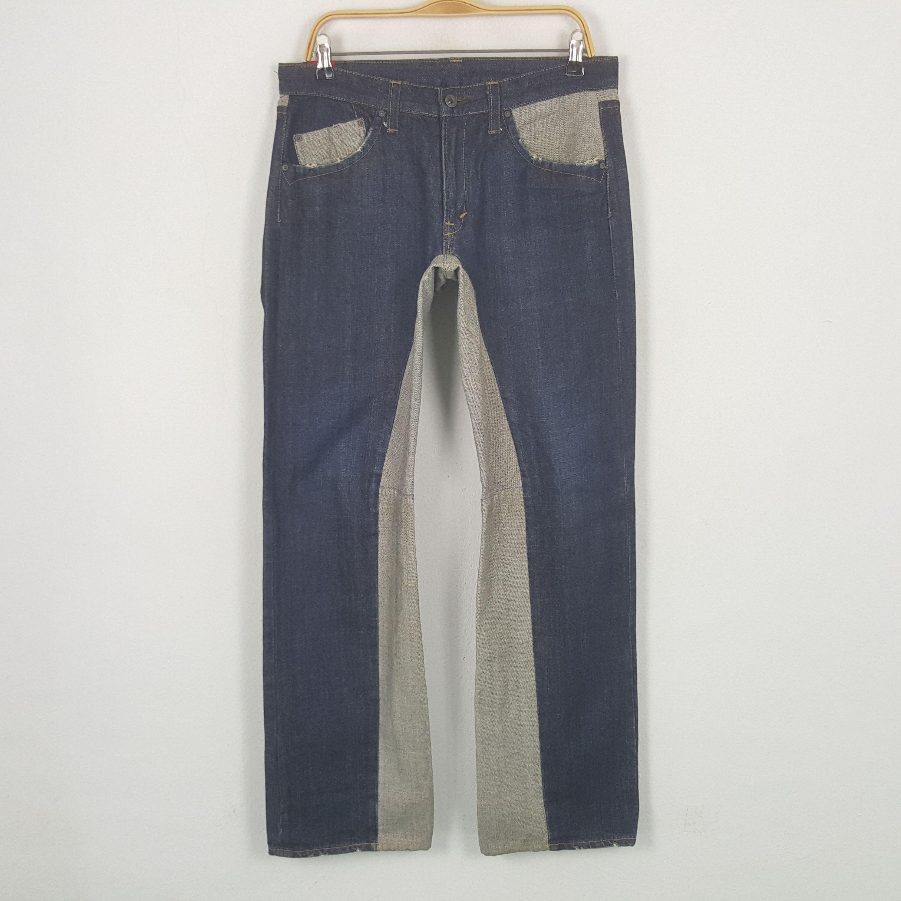 Japanese Brand Vintage Blue Way Japanese Rare Denim Jeans Size US 34 / EU 50 - 1 Thumbnail