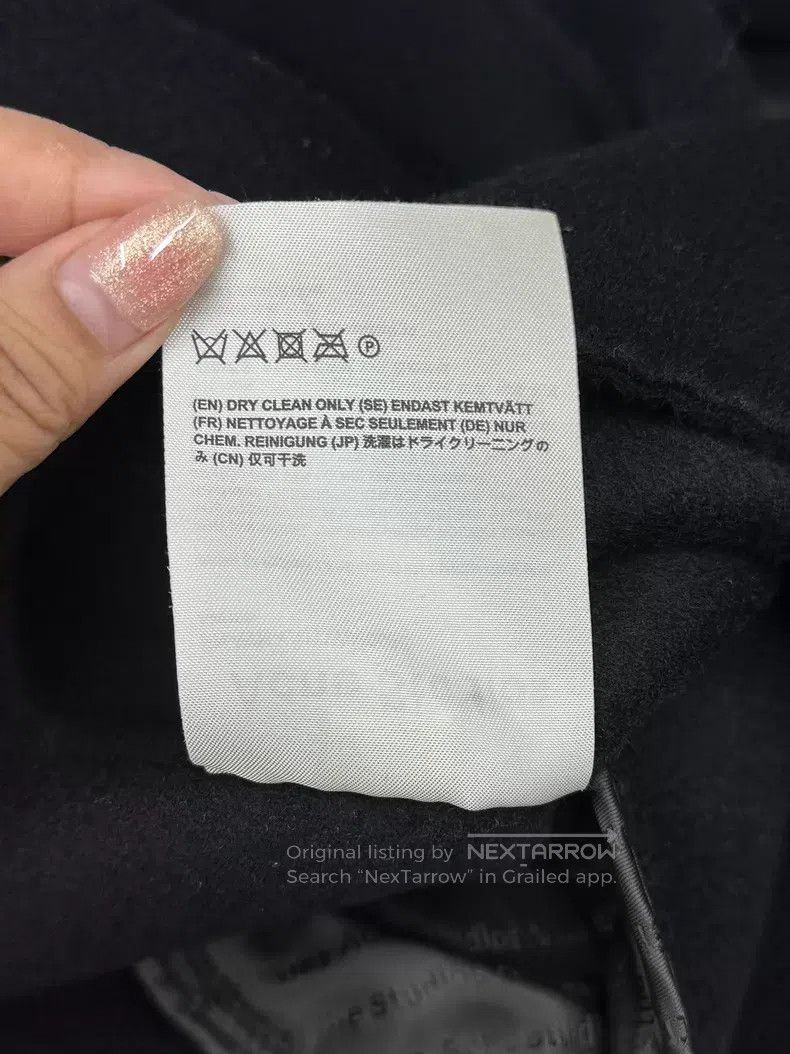 Acne Studios Acne Studios Black Wool Coat Size XXS / US 00 / IT 34 - 7 Thumbnail