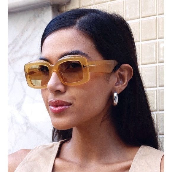 Tom Ford Tom Ford VENETIA Women Sunglasses FT1218 39E NEW AUTHENTIC Size ONE SIZE - 11 Thumbnail