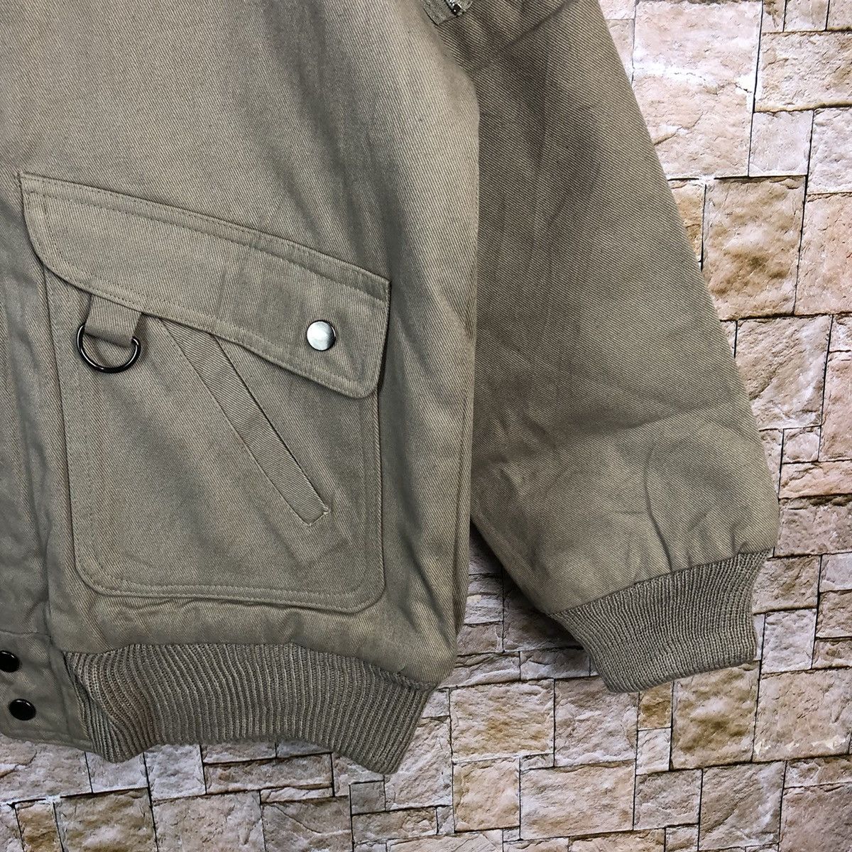 Vintage DL Jacket Pilot vintage Brown Bombers Jacket #A560 Size US M / EU 48-50 / 2 - 8 Thumbnail