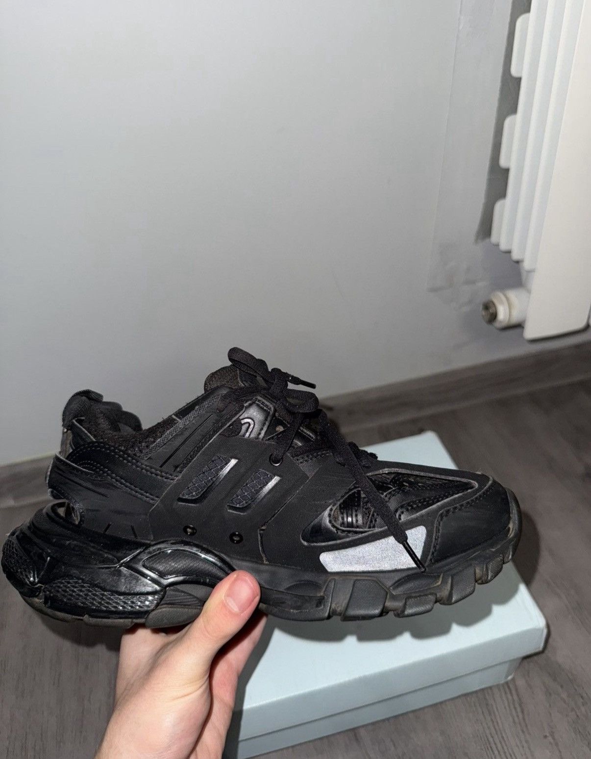 Balenciaga Balenciaga Track Black Clear Sole Sneakers Size US 6 / IT 36 - 8 Thumbnail