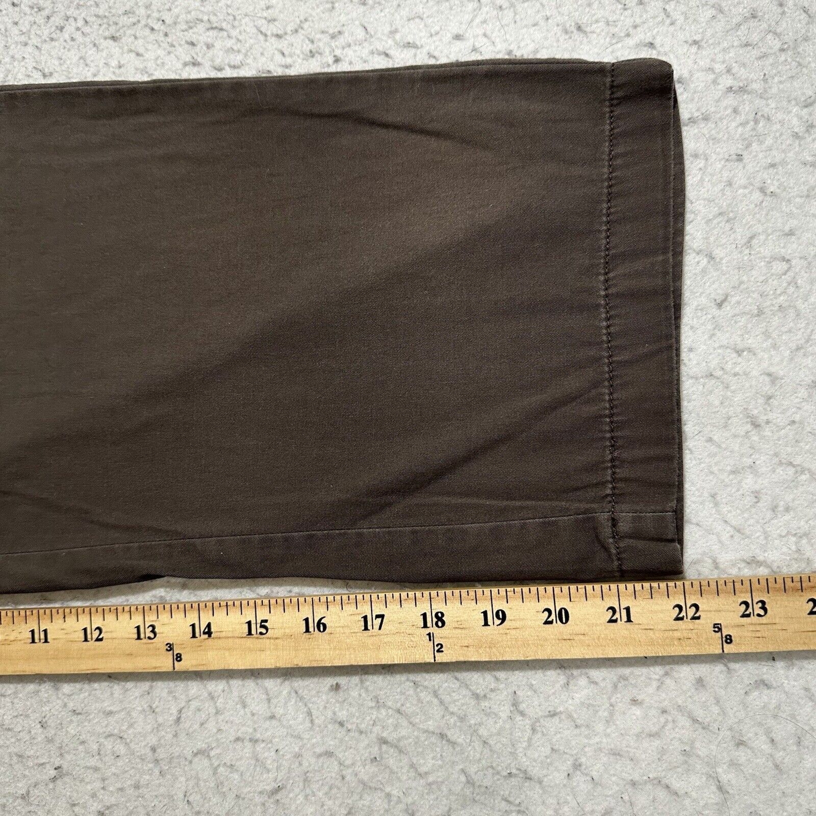 Michael Kors Michael Kors 4 Capri Flat Front Pants Brown Straight Leg Size 27" / US 4 / IT 40 - 12 Thumbnail