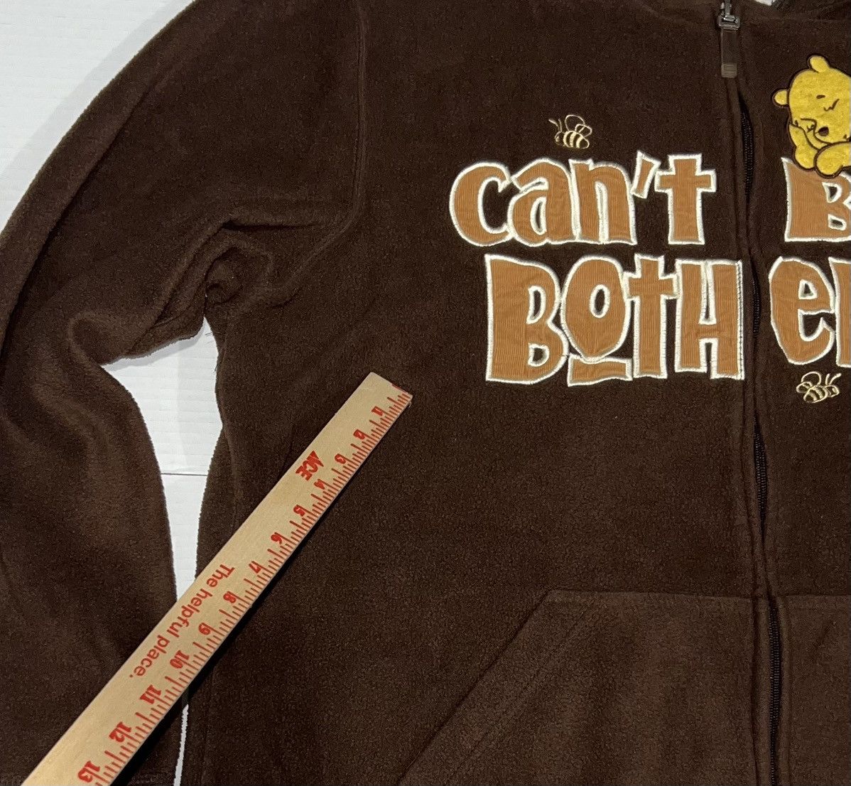Disney Vintage Winnie The Pooh Zip Up Fleece Sweater Disney 3w 3Xl Size 3XL / US 20-22 - 8 Thumbnail