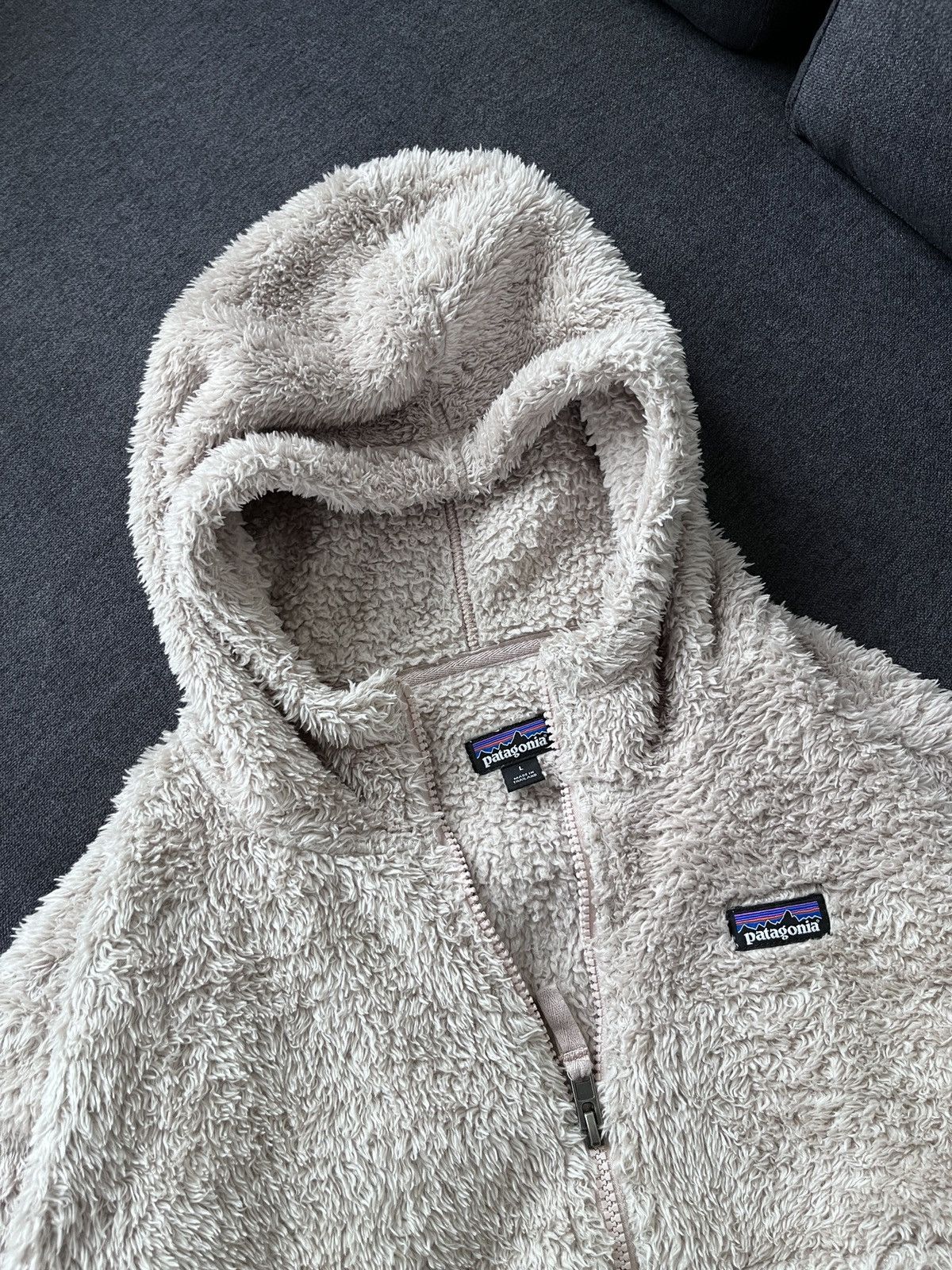 Patagonia Patagonia 1/2 Zip Fluffy Teddy Gorpcore Hooded Jacket TEENS Size US XXS / EU 40 - 2 Thumbnail