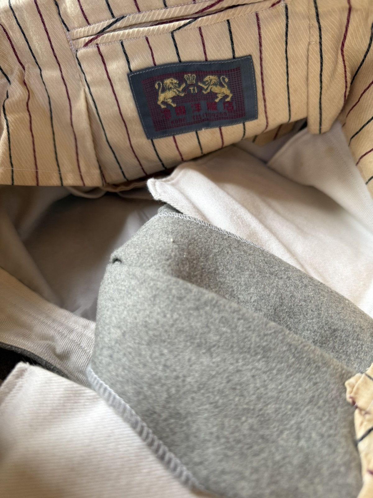 Other Autumn&Winter Soft Japanese Flannel Slacks (1960s–1970s) Size US 32 / EU 48 - 6 Thumbnail