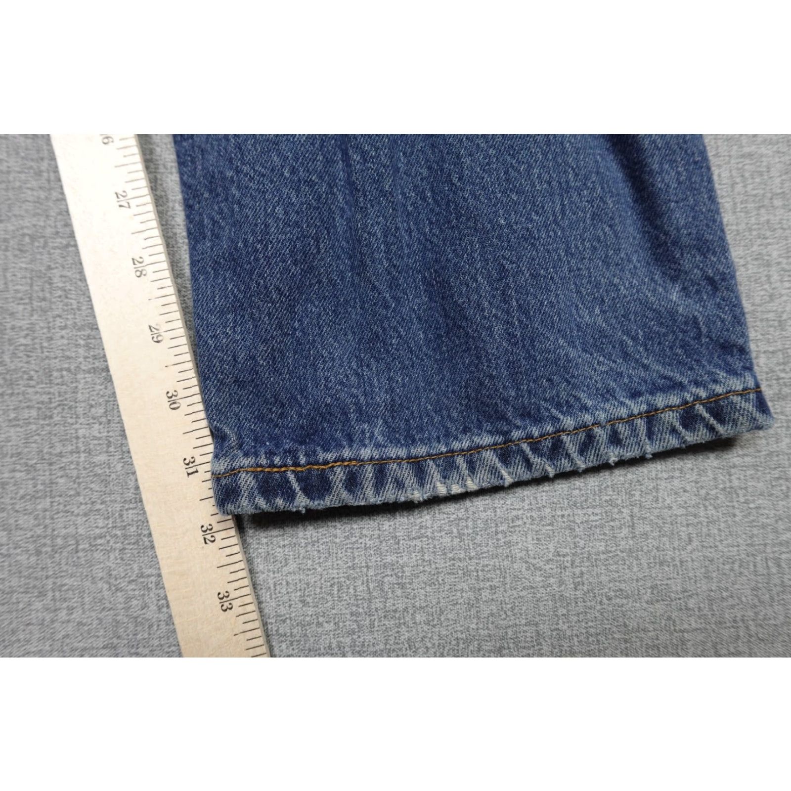 Levi's VINTAGE Levi's 505 Jeans Mens 36x30 Blue Regular Straight Relaxed Dark Grunge Denim 5-Pocket Levi's 505 Model 505 90s Mens Size US 36 / EU 52 - 7 Thumbnail
