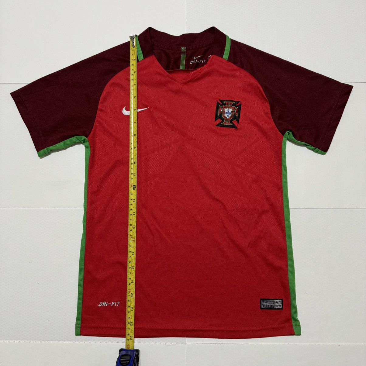 Nike Nike Portugal 2016 Euro Champions Football Jersey Size XS Size US XS / EU 42 / 0 - 2 Thumbnail