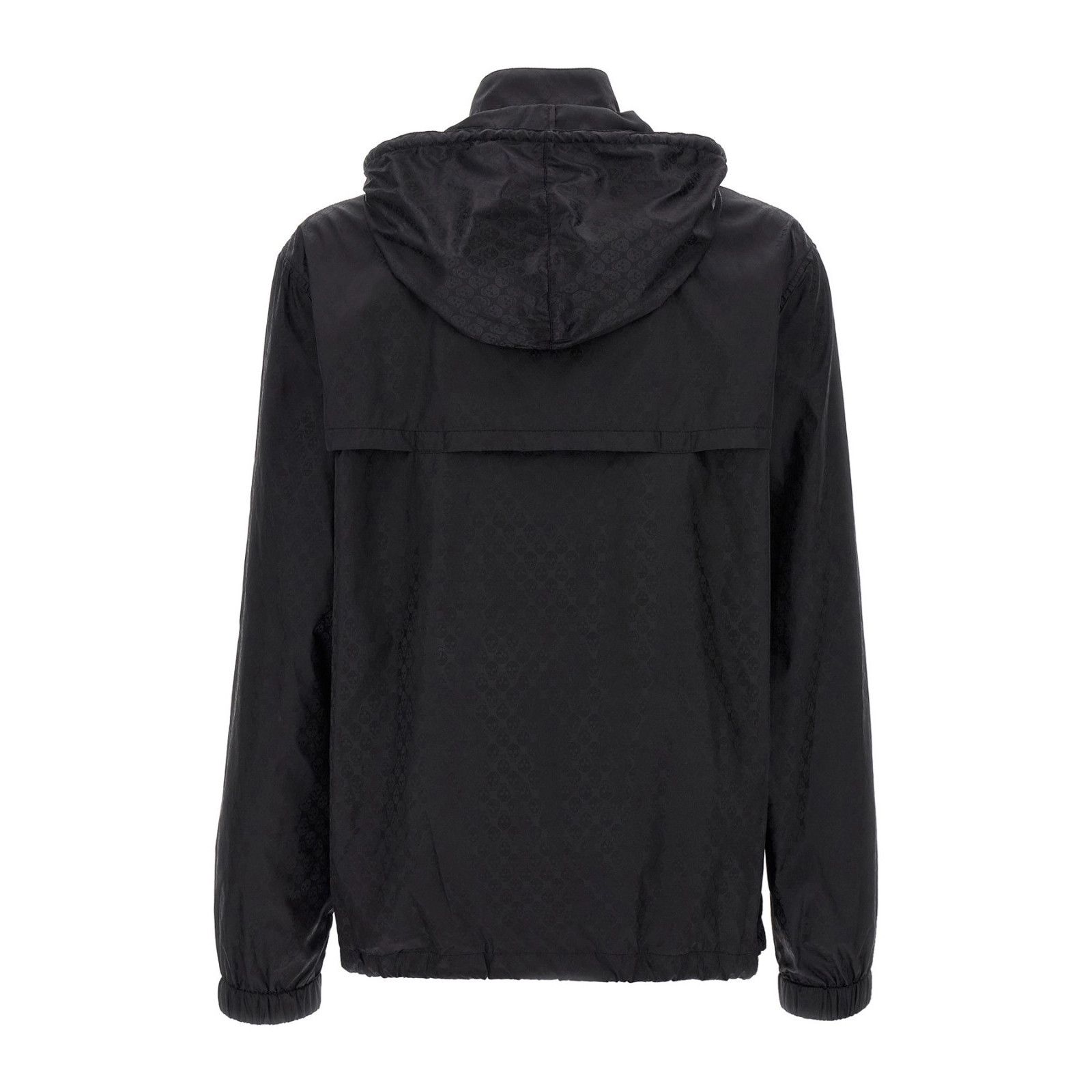 Alexander McQueen ALEEXANDER MCQUEEN Skull Black Nylon Windbreaker Jacket New Size US L / EU 52-54 / 3 - 3 Thumbnail