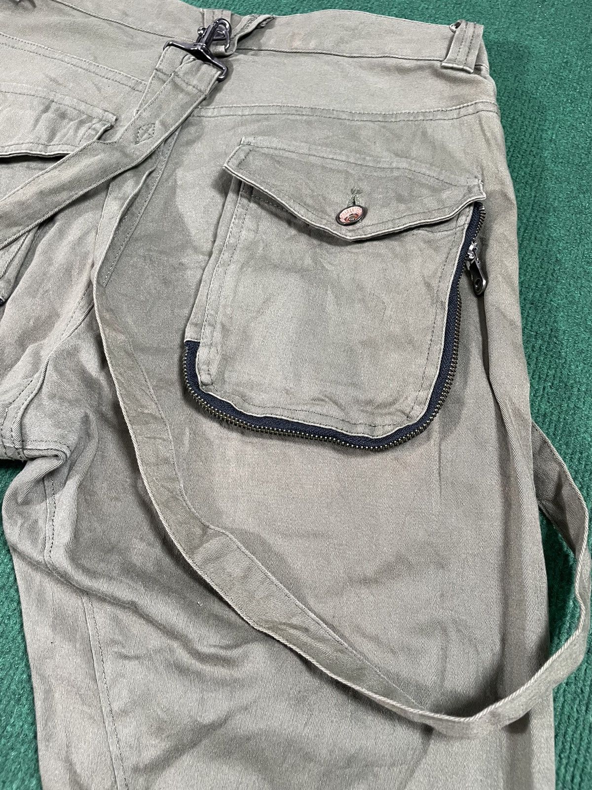 PPFM Vintage Twisted Leg Multi-pockets PPFM Pants Size US 31 - 9 Thumbnail