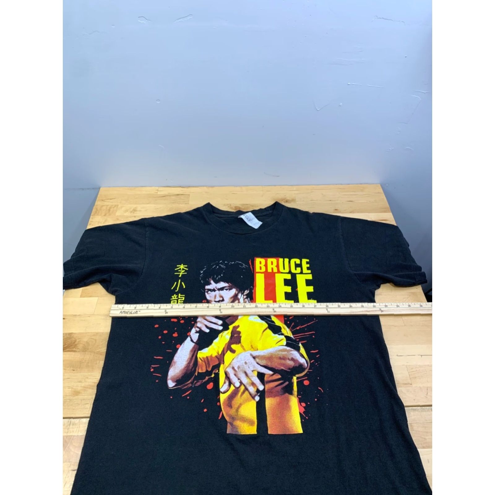 Lee Bruce Lee Shirt Mens L Black Kung Fu Martial Arts Fighting 12750 Size US L / EU 52-54 / 3 - 5 Thumbnail