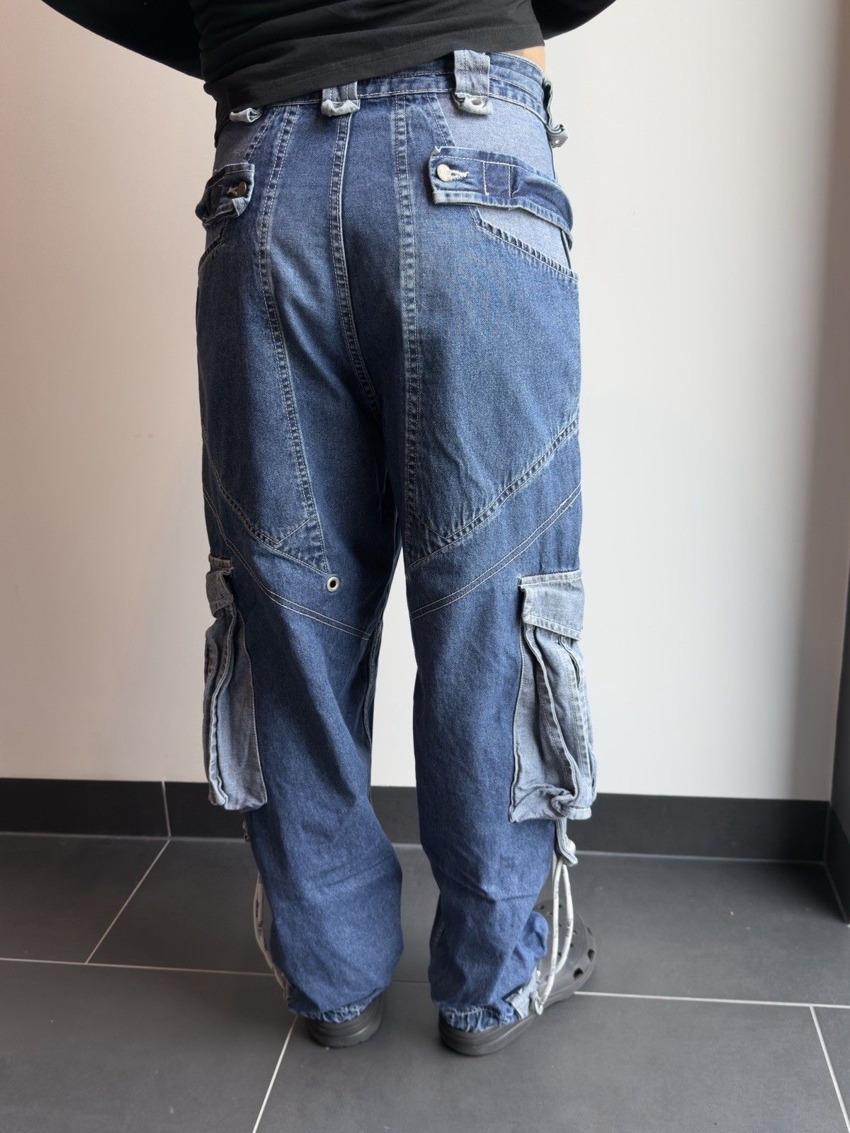Vintage Vintage 1990s Y2k Tom Nixx Nix Baggy Pants Jeans Mens Pocket Size US 30 / EU 46 - 6 Thumbnail