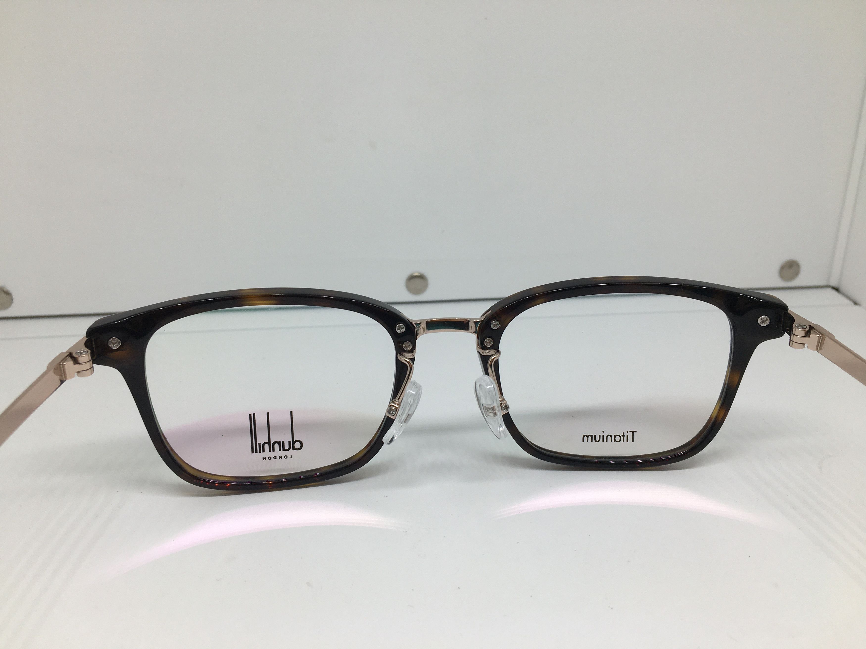 Other Dunhill P3 Shape Tortoise RX Eyeglasses Frame Size ONE SIZE - 5 Thumbnail