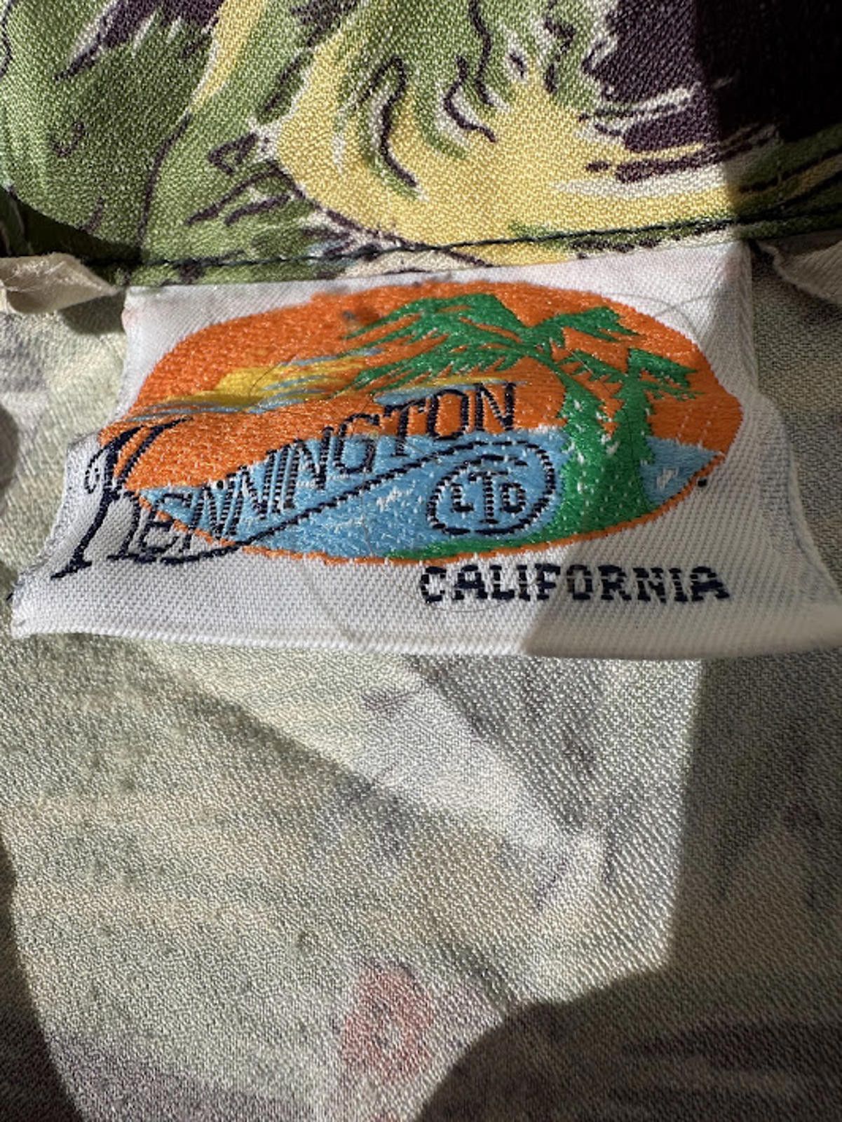 Kennington Ltd. Vintage Kennington Hawaiian Shirt XL Tiki Print Size US XL / EU 56 / 4 - 3 Thumbnail