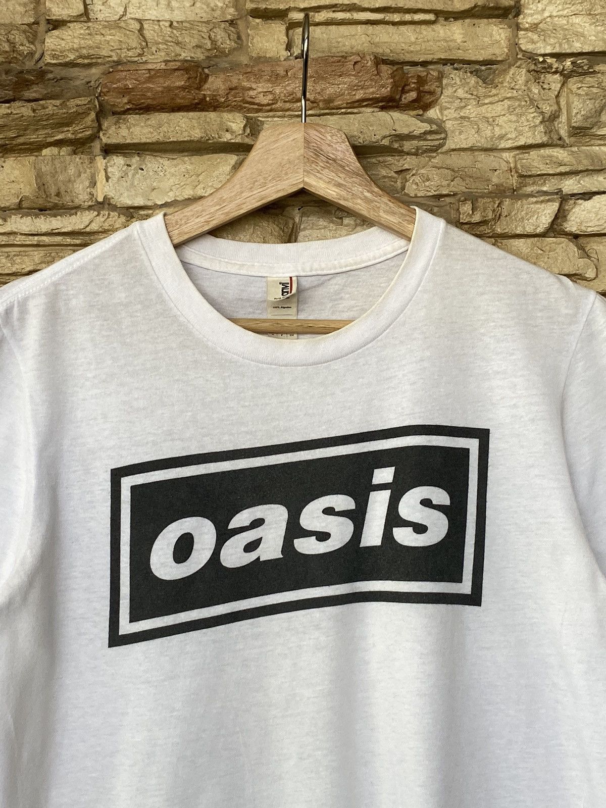 Band Tees × Vintage Vintage Y2K Oasis Box Logo Band Tees Size US M / EU 48-50 / 2 - 4 Thumbnail