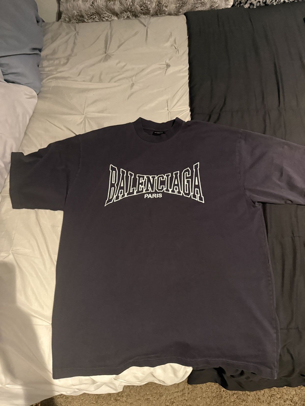 Balenciaga Balenciaga Short sleeve boxing logo t-shirt Size US L / EU 52-54 / 3 - 1 Thumbnail